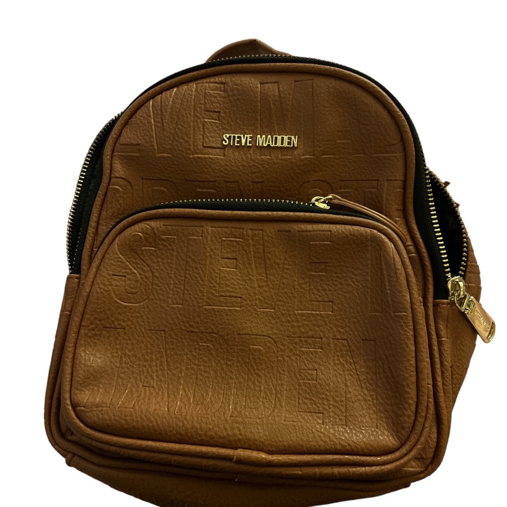 EUC Steve Maddie  leather backpack